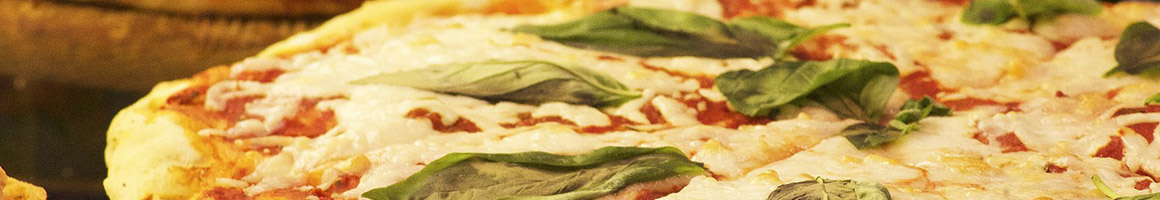 Eating Italian Pizza at Evo Brick Oven Pizza restaurant in Philadelphia, PA.